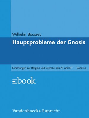 cover image of Hauptprobleme der Gnosis
